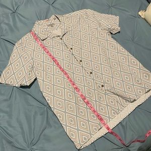 Ted Baker London Men’s Button Up Short Sleeve Shirt